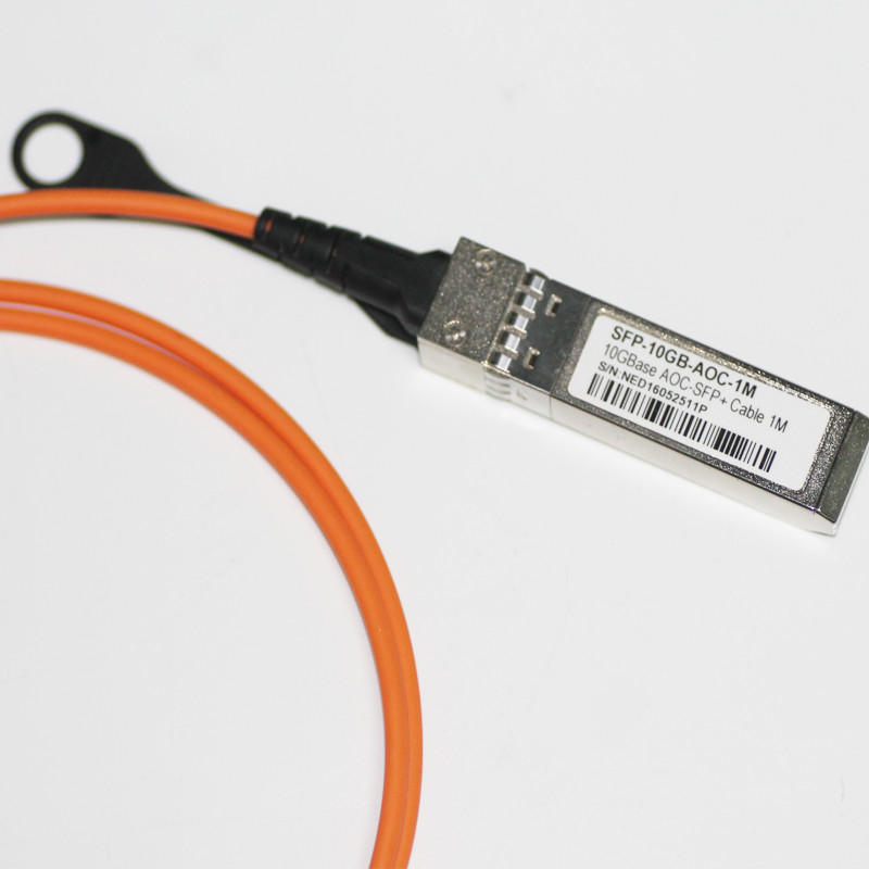 Fanout Cisco Qsfp Breakout Cable / 40g Aoc QSFP+ Active Fiber Optic Fan