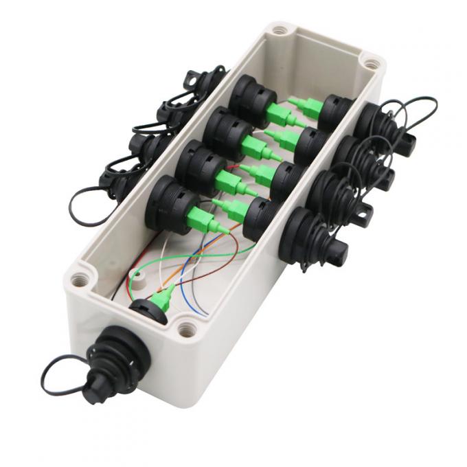 SC APC Loaded Fiber Optic Termination Box / Otb Optical Termination Box