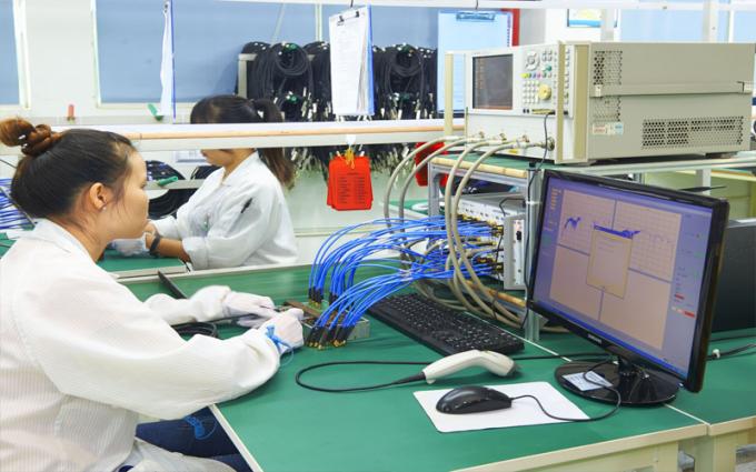 Shenzhen Hangalaxy Technology Co.,Ltd factory production line 1