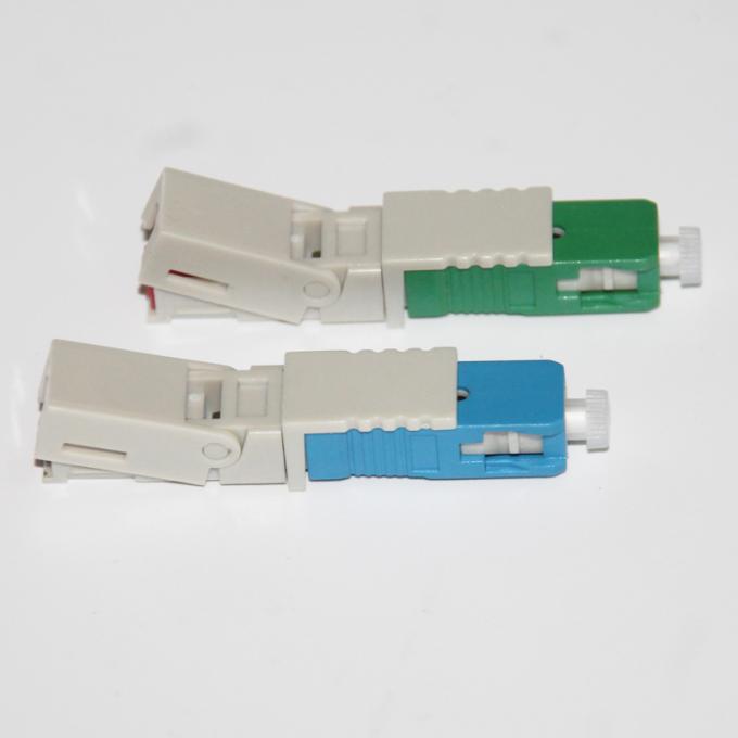 SC APC Field Assembly Connector Singlemode SOC Cameric Ferrule 2.0x3.0mm