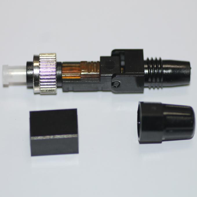 Pre Installed Fiber Optic Field Assembly Connector / Fc Apc Fiber Connector