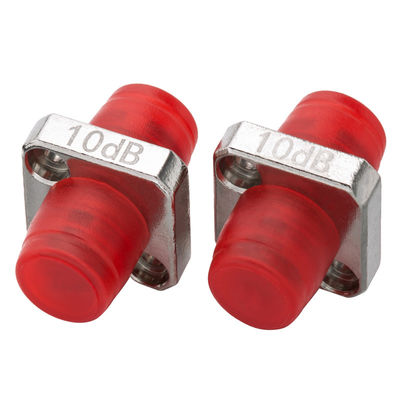 SC APC Fiber Optic Attenuators / Male And Female Fixed Single Mode ...