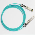 50mm 4x10g Breakout Cable / QSFP+ LSZH Breakout Fiber Optic Cable HP Compatible