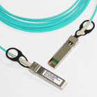 50mm 4x10g Breakout Cable / QSFP+ LSZH Breakout Fiber Optic Cable HP Compatible