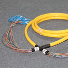 96 Cores Pre Terminated Fiber Optic Cable SC End OS2 Singlemode 0.9mm