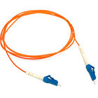 2 Cores LC Multimode Fiber Optic Patch Cables OM2 Duplex 50 125um Orange