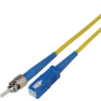 4 Cores Sc To St Fiber Patch Cable Singlemode OS2 OD 3.0mm OFNP Jacket