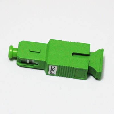 FBG Reflector Grating In Optical Fiber Green Housing Low Insertion Loss