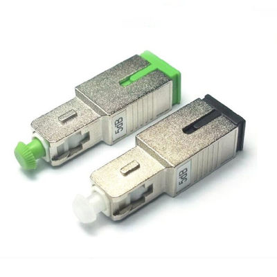 SC APC Fiber Optic Attenuator / Fiber Optic Attenuator Kits Build Out Type