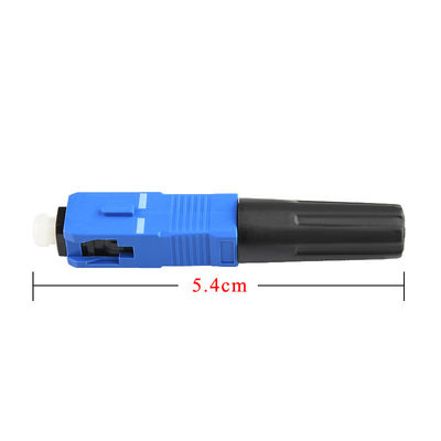 Sc Apc Fiber Connector For 2.0x3.0mm / FTTH Drop Cable 0.35dB Insertion Loss