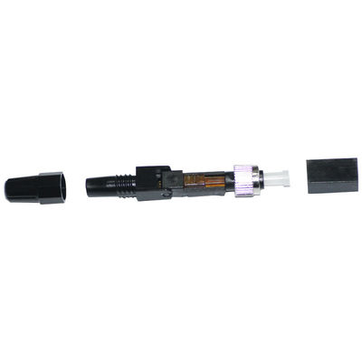 FTTH Fiber Optic Field Assembly Connectors 2.0 X 3.0mm FC UPC Black Color