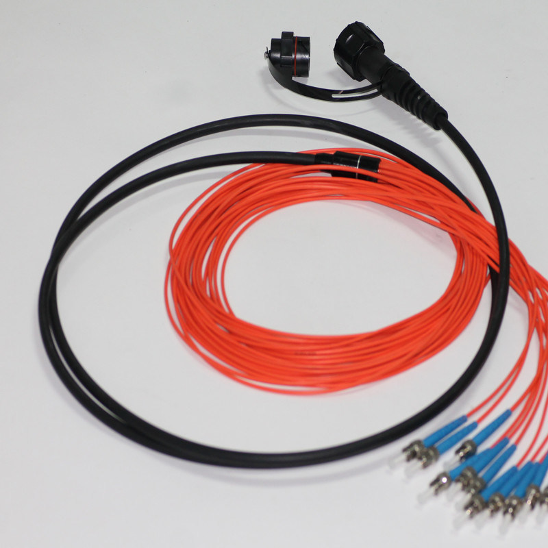 LC APC End Fiber Optic Pigtails Multimode OM2 G655 Water Proof LSZH Jacket