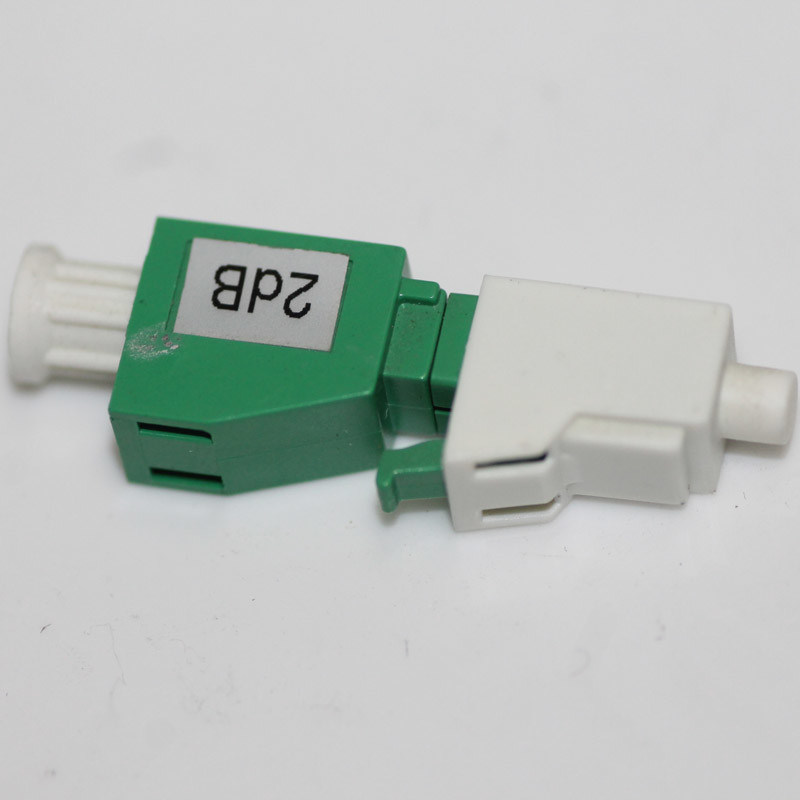10dB LC APC Fiber Optic Attenuator Singlemode Build Out For CATV Networks