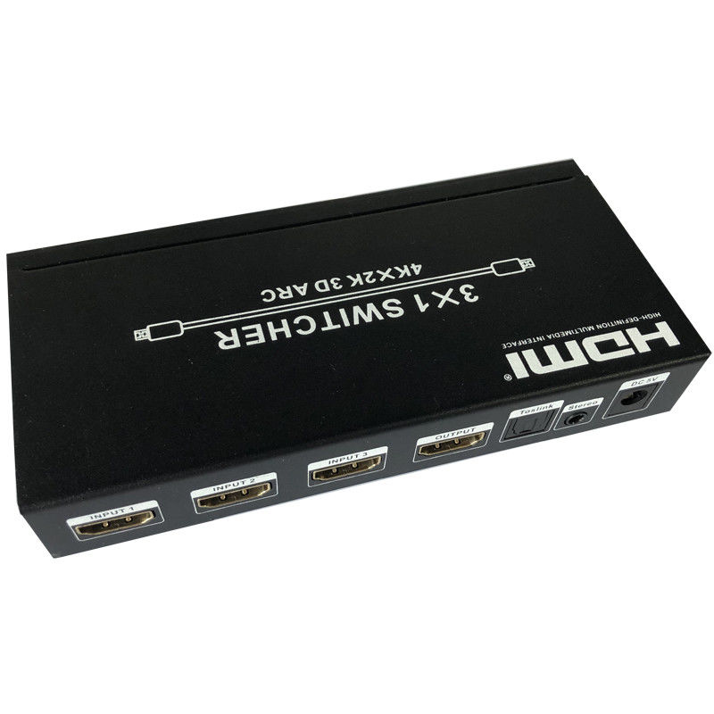 Home HDMI 2.0 4K Hdmi Distribution Amplifier 1x4 Up To 4 Outputs Metal Housing