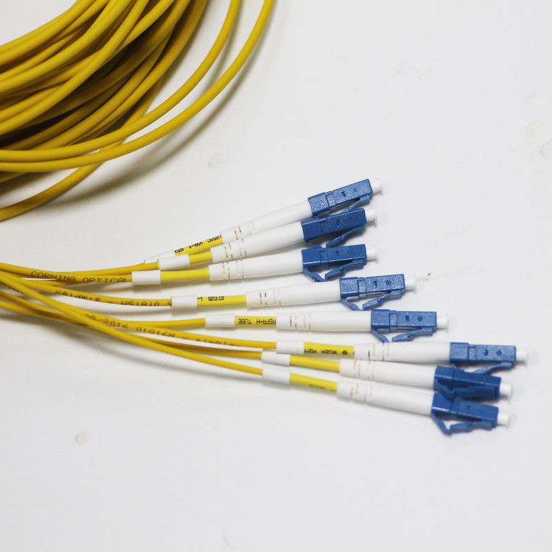 LC UPC SM G657a1 Pre Terminated Fiber Optic Cable LSZH