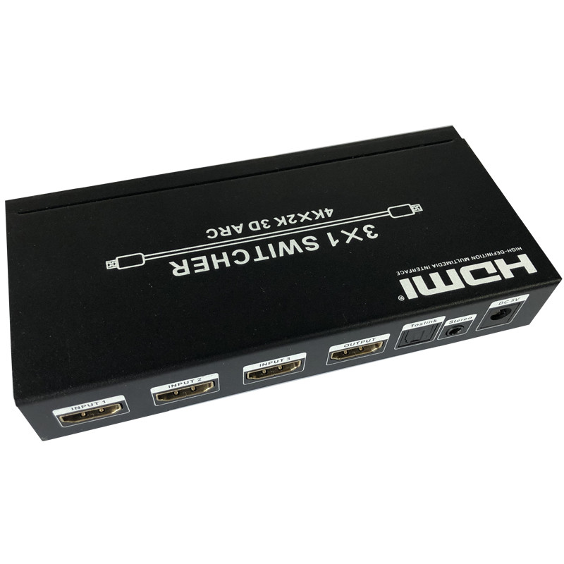Home HDMI 2.0 4K Hdmi Distribution Amplifier 1x4 Up To 4 Outputs Metal