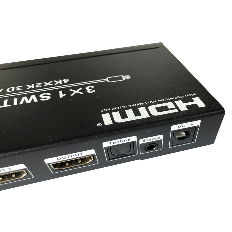 Home HDMI 2.0 4K Hdmi Distribution Amplifier 1x4 Up To 4 Outputs Metal