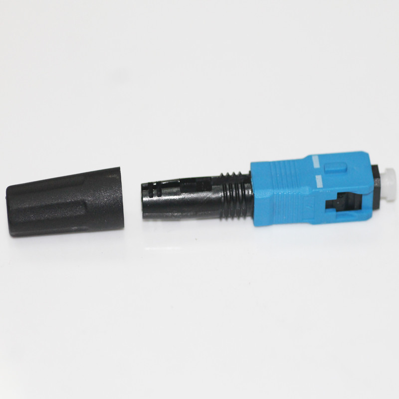 SC UPC Fiber Optic Field Assembly Connectors / 2.0x3.0mm Ftth Connector