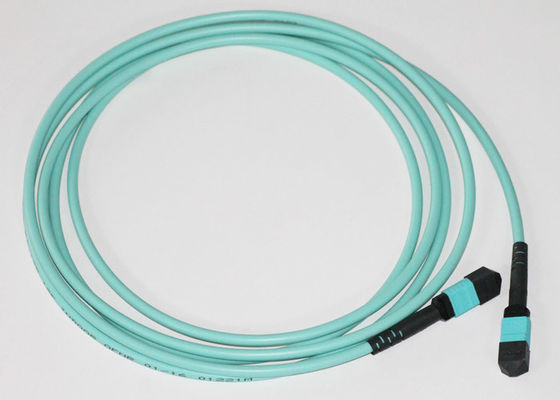 50ft OM3 Fiber Trunk Cable Method A Patch Cord MPO To MPO Multimode