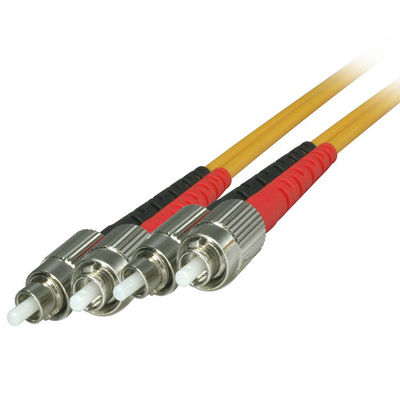 2.0mm FC APC Fiber Optic Patch Cables Single Mode LSZH Yellow Jacket