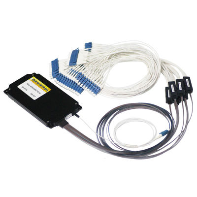 48CH LC UPC Fiber Optic CWDM DWDM AAWG Module High Channel Isolation